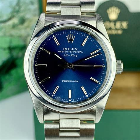 rolex air king price list|Rolex Air-King 14000 price.